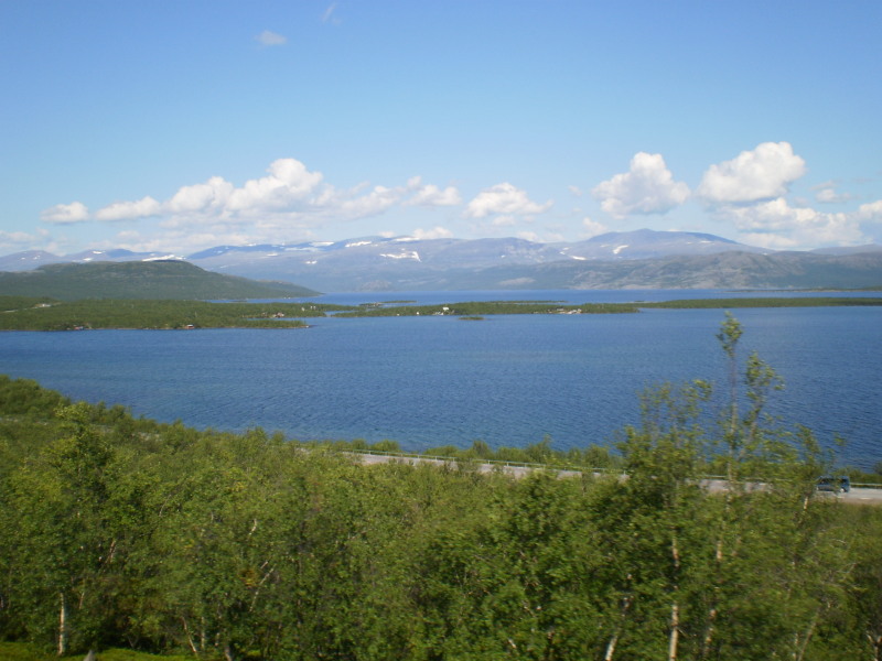 Kiruna - Narvik, Piękne krajobrazy po drodze żelazej